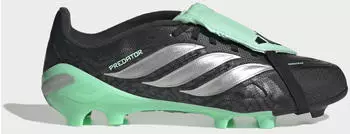 Adidas Predator League Fold-Over Tongue FG/MG Kids core black/silver metallic/pulse mint