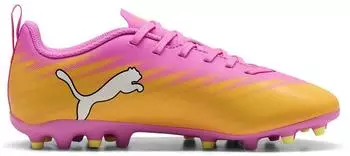 Puma Ultra 6 Play MG Youth Football Boots pink