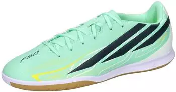 Adidas F50 HYPERFAST CLUB Indoor Football Shoe pulse mint/night navy/solar lemon
