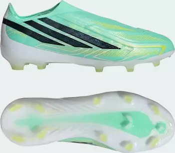 Adidas F50 Hyperfast Elite Laceless FG Kids pulse mint/core black/solar lemon