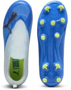 Puma Ultra 7 Match Laceless Fgag Kids Multi-Stud Football Boots blau