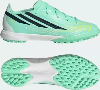 Adidas F50 Hyperfast League Turf pulse mint/night navy/solar lemon