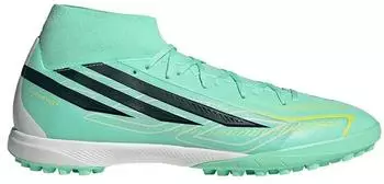 Adidas F50 Hyperfast League Mid Tf pulse mint/night navy/solar lemon