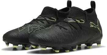 Puma Future 8 Match FG/AG puma black/fizzy light/green terrain (Junior) (108614-02)