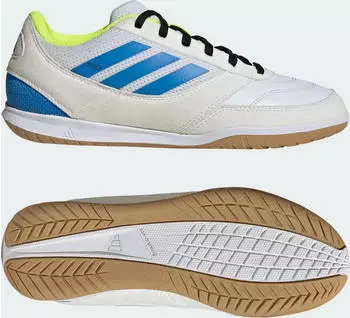 adidas Super Sala Competition II IN cloud white/lucid ray blue/solar yellow (Junior) (JP6986)