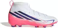 adidas F50 Hyperfast Mid League FG Kinder Wei&szlig;/Blau/Rot Junior