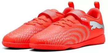 Puma Future 9 Play IT V glowing red/puma white/puma black (Junior) (108923-01)