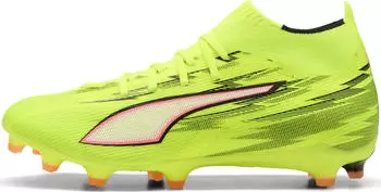 Puma Ultra 6 Match FG/AG yellow alert/puma black/glowing red/lime squeeze (Damen) (108703-01)
