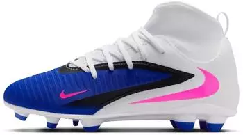 Nike Phantom 6 High Club FG/MG racer blue/pink blast/white (Junior) (HQ2022-446)