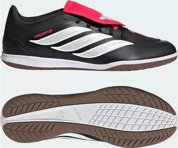 adidas Predator Club Sala Fold-Over Tongue IN core black/cloud white/lucid red (Herren) (KI6309)