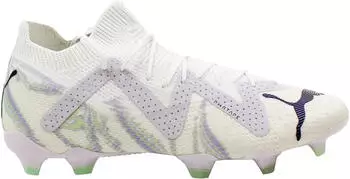 Puma Future Ultimate Brilliance FG fast puma white/puma black/spring lavender (Damen) (107327-01)