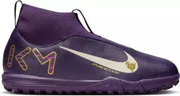 Nike Mercurial Superfly 10 Academy Kylian Mbapp&eacute; TF High-Top grand purple/pale ivory (Junior) (HF3420-500)