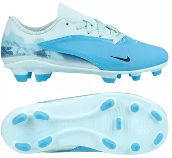 Nike Jr. Phantom 6 Club Erling Haaland FG/MG baltic blue/blue eclipse-glacier blue