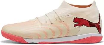 Puma Future 9 Match It Fu&szlig;ballschuh sugared almond/puma white/ultra red/puma black