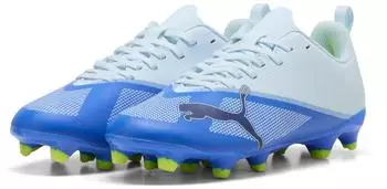 Puma Ultra 7 Play FG/AG Jr ultra blue/icy blue/puma black/lime squeeze