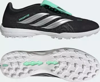 adidas Predator League Fold-Over Tongue TF core black/silver metallic/pulse mint (IH7215)