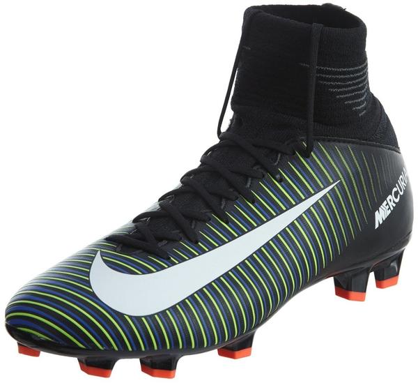 Nike Jr. Mercurial Superfly V FG black/white/electric green