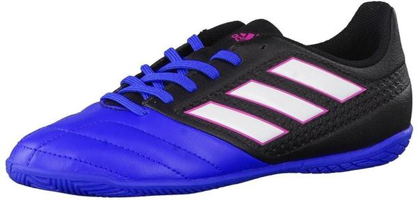 Adidas ACE 17.4 IN Jr core black/footwear white/blue