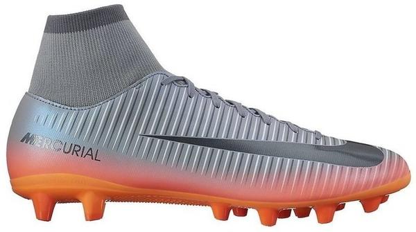 Nike Mercurial Victory VI Dynamic Fit AG-PRO CR7 cool grey/wolf grey/total crimson/metallic hematite