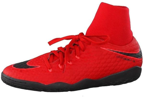 Nike HypervenomX Phelon III DF IC university red/black/bright crimson