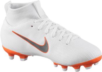Nike Jr Mercurial Superfly VI Academy MG GS Youth white/mtlc cool grey-total orange