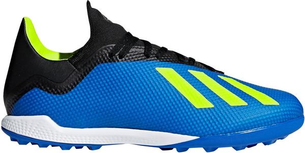 Adidas X Tango 18.3 TF Fußballschuh blue/solar yellow/core black