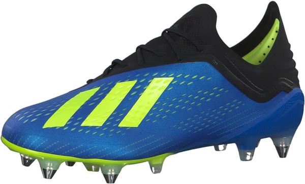 Adidas X 18.1 SG Fußballschuh Football blue / solar yellow / core black