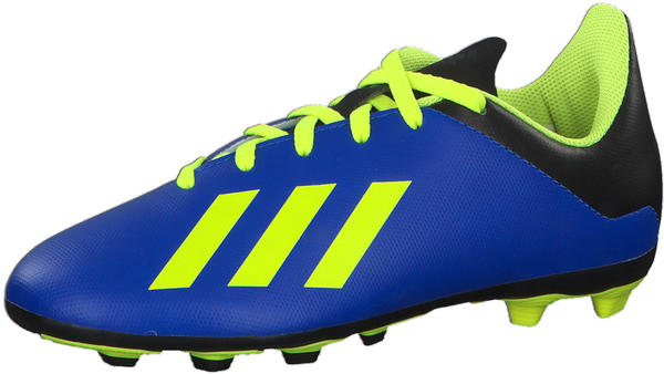 Adidas X 18.4 FXG J Football Boots DB2419 Youth fooblu/ solar yellow / core black