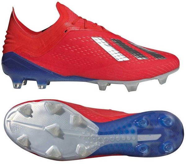 Adidas X 18.1 FG Active Red / Silver Met. / Bold Blue