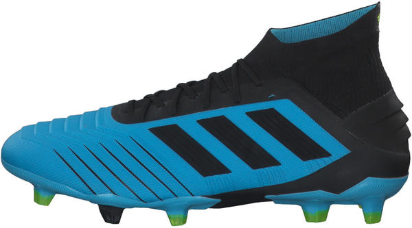 Adidas Predator 19.1 FG Men Bright Cyan/Core Black/Solar Yellow