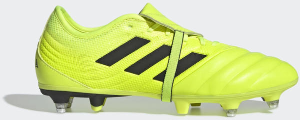 Adidas Copa Gloro 19.2 SG Fußballschuh Solar Yellow / Core Black / Solar Yellow Leder Unisex (EE8141)