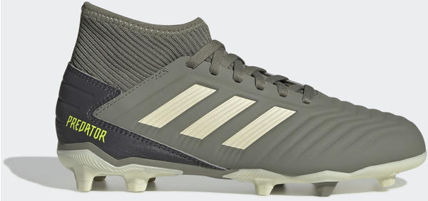 Adidas Predator 19.3 FG Fußballschuh Legacy Green / Sand / Solar Yellow Kinder (EF8215)