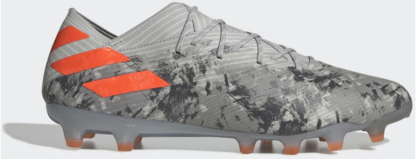Adidas Nemeziz 19.1 AG Fußballschuh Grey Two / Solar Orange / Chalk White Unisex (EF9034)