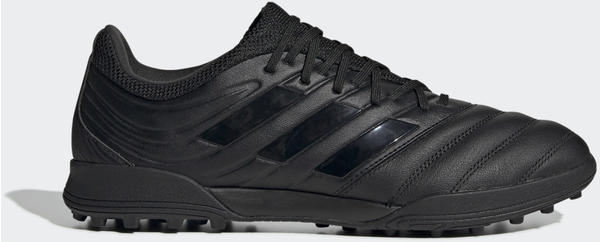 Adidas Copa 20.3 TF Fußballschuh Core Black / Core Black / Solid Grey Leder Männer (G28532)