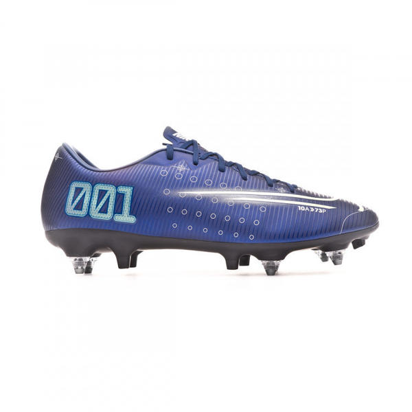 Nike Mercurial Vapor 13 Academy MDS SG-PRO Anti-Clog Traction blue void/white/black/barely volt