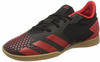 Adidas Predator 20.4 IN Jr. core black/active red/core black