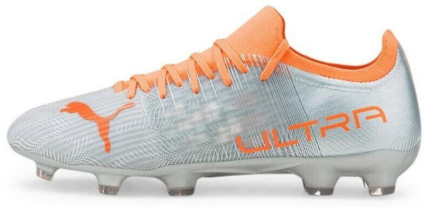 Puma Ultra 3.4 FG/AG Herren Fußballschuhe diamond silver/neon citrus