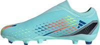 Adidas X Speedportal.3 Laceless FG clear aqua/power blue/solar yellow