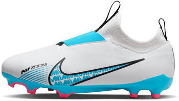 Nike Jr. Zoom Mercurial Vapor 15 Academy MG (DJ5617) white/baltic blue
