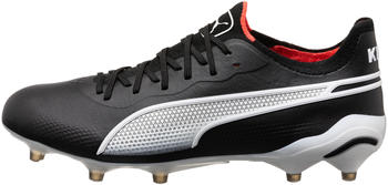 Puma King Ultimate FG/AG (107563) black/white/fire orchid