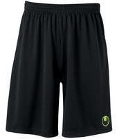 Uhlsport CENTER II Shorts mit Innenslip schwarz/flash grün, XXL