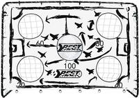 Best Sporting Fu&szlig;balltor "TAKTIK" BxLxH: 76x213x152 cm, mit Torwand