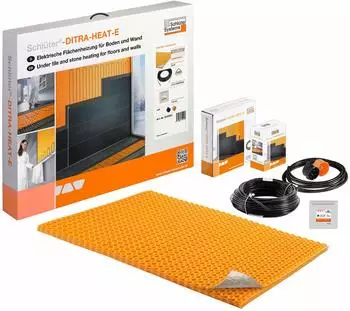 Schl&uuml;ter Systems DITRA-HEAT-E-DUO-S Fu&szlig;bodenheizung Set 3,2m&sup2; (DHDS3)