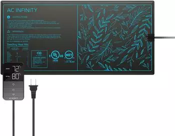 AC Infinity SUNCORE H3 Heizmatte 25,4 x 52,7 cm, 20W