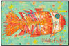 Wash+Dry Fußmatte waschbar Funky Fish 50 x 75 cm