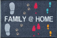 wash+dry by Kleen-Tex Fu&szlig;matte "Family @ Home" rechteckig 9 mm H&ouml;he