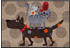 Salonloewe Fußmatte waschbar Welcome Home Tierturm 50x75 cm