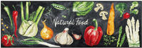 wash+dry by Kleen-Tex L&auml;ufer "Natural Food" rechteckig 7 mm H&ouml;he Teppich