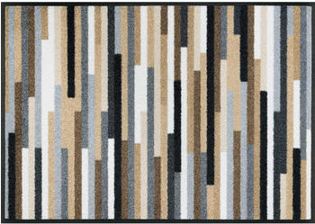 Wash+Dry Fußmatte waschbar Mikado Stripes nature 60 x 85 cm