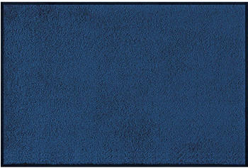 Wash+Dry waschbar Navy 60 x 90 cm Fußmatte blau